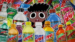 Ranking EVERY Mountain Dew Flavor EVER