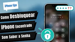 🔊COMO DESBLOQUEAR IPHONE ROUBADO/PERDIDO SEM SABER SENHA🔥Suporte iOS 17 [ 2024⭐️]