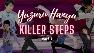 Yuzuru Hanyu's killer steps *part 1*