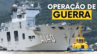 Marinha envia maior NAVIO de GUERRA da América Latina para o Rio Grande do Sul