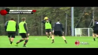 Milanello Allenamento 19-11-2013 Part 2