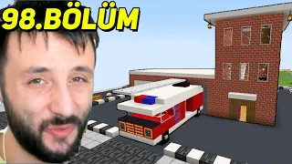 İTFAİYE İSTASYONU 😉 MİNECRAFT (2023) 98.Bölüm