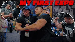 THE ANOMALY MEETS SAM SULEK | MY FIRST EXPO | HUGE SHOULDER PUMP!