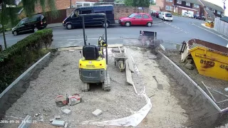 Block Paving. Time Lapse. Oaklands-landscaping.com