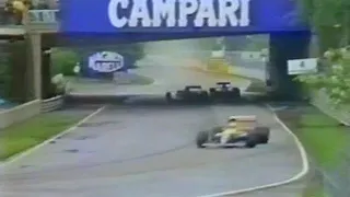 1990 Formula One @ Canada - Nannini Big Crash