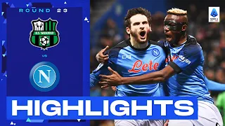 Sassuolo-Napoli 0-2 | Napoli’s duo are at it again: Goals & Highlights | Serie A 2022/23