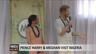 PRINCE HARRY & MEGHAN VISIT NIGERIA