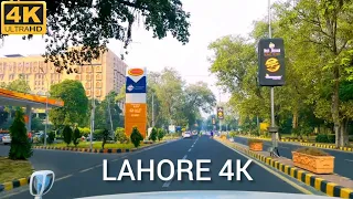 [4K] Drive from Lahore Cantonment to Nishat Hotel - Gulberg | Pakistan
