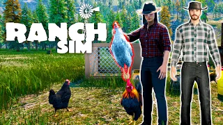 VIDA DE FAZENDEIRO ft. Manu Leal - Ranch Simulator 2024 #1