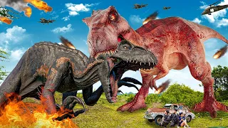 Jurassic World Evolution 4: Secret Species | Tyrannosaurus vs Triceratops | DINOSAUR Movie