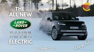 Unveiling the Future: 2025 Range Rover Electric Preview!