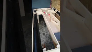 DIY Pool table... Ball return system with cue ball diversion