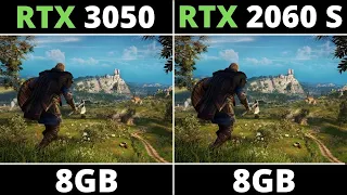 RTX 3050 VS RTX 2060 SUPER - BENCHMARK TEST IN 10 GAMES