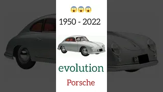 Evolution Of Porsche Car 1950 - 2022 #shorts #shortsvideo #porsche