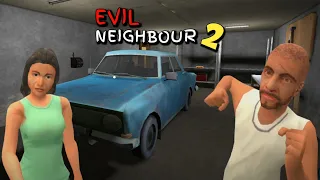 Evil Neighbor 2 | New Game Car Escape Full Gameplay