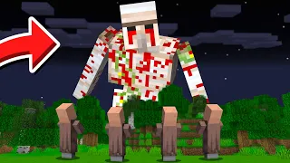 Testando Mobs assustadores do Minecraft que são realmente reais