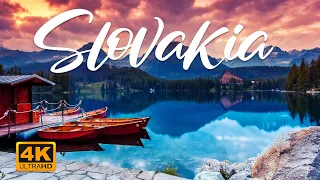 Slovakia 4k Ultra HD Video || Relaxing Music with AMAZING Beautiful Nature Video | Travel Nfx