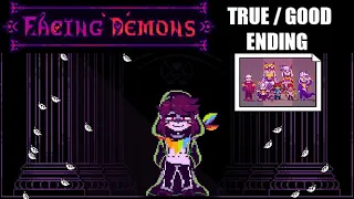 StoryShift Facing Demons Chara Fight - True Ending | Undertale Fangame