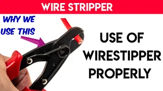 Use of Wire Stripper Properly‼️What is Wire Gauge Screw