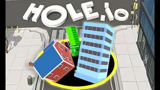 Hole.io! ЭВОЛЮЦИЯ ЗЛОЙ ДЫРКИ!