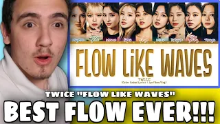 TWICE "FLOW LIKE WAVES" Reaction