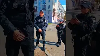 Командирша  взвода патрульки состряпала новый закон || Беспредел полиции в Запорожье