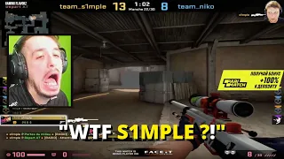 PRO PLAYERS REACT TO S1MPLE PLAYS | CS:GO