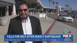 Calls For Help After Deadly Earthquake