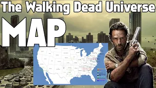 The Walking Dead Universe Map - Where is everything in each show & game? Reddit to the rescue