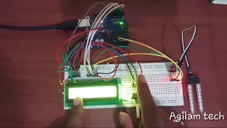 Measuring moisture of soil using soil sensor on arduino.