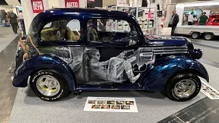 Ford Pop Hotrod With The Best Artwork I have ever seen @fordfever2724 #hotrod #ford