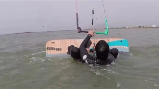 How to do waterstart in kiteboarding