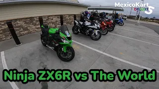 Kawasaki ZX6R Pushed to the MAX!! 🔥 - (Pure Sound)