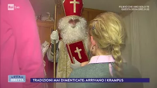 La festa dei Krampus - La Vita in Diretta 06/12/2017