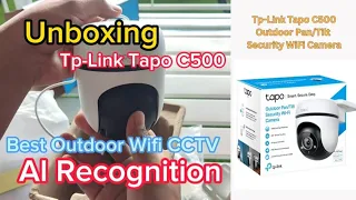 Unboxing Tp-Link Tapo C500 Smart Outdoor Wifi Camera #smartgadgets  #smarthouse #smarthome