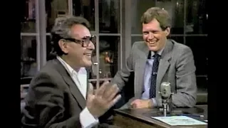 Milos Forman on Letterman, 1985, 1986