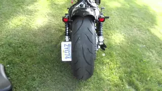 Sportster Wide Tire Conversion how to