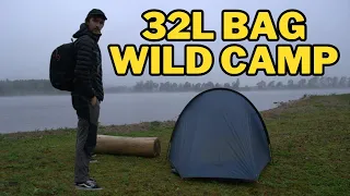 CAN IT FIT! 32L Bag Wild Camping