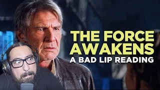 "THE FORCE AWAKENS: A Bad Lip Reading" (Featuring Mark Hamill as Han Solo) REACTION