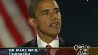 Obama Victory Speech - : Victory Speech...