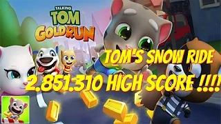 TALKING TOM GOLD RUN TOM'S SNOW RIDE FROSTY TOM 2851310 HIGH SCORE