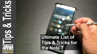 Samsung Galaxy Note 7: S-Pen Tips and Tricks Full Tutorial