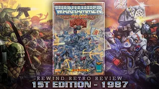 Warhammer 40K 1st Edition 'Rogue Trader' (1987) RULEBOOK Rewind Retro Review - Look inside!