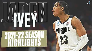 Consensus All-American Jaden Ivey 2021-22 Season Highlights | 17.3 PPG 4.9 RPG 3.1 APG