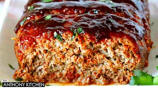 What To Make For DINNER Tonight: Juicy BBQ Meatloaf Recipe!