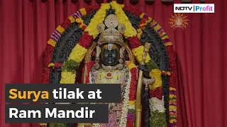 Surya Tilak At Ram Mandir | Devotees Flock Ayodhya Ram Mandir On The Occasion Of Ram Navami