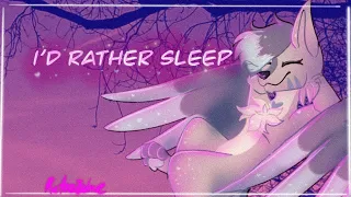 - I’d Rather Sleep- [Animation Meme] - Retrowave -