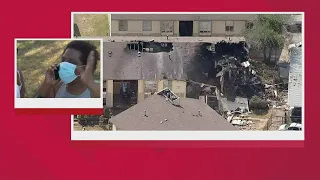 'It was terrifying': Woman describes Dallas apartment explosion