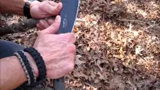 FOX KNIVES BUSHCRAFT PARANG FIELD TEST