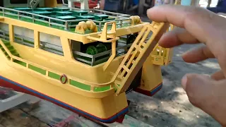 The making of radio control mini cakaliong vessel,, from bicol Philippines,,